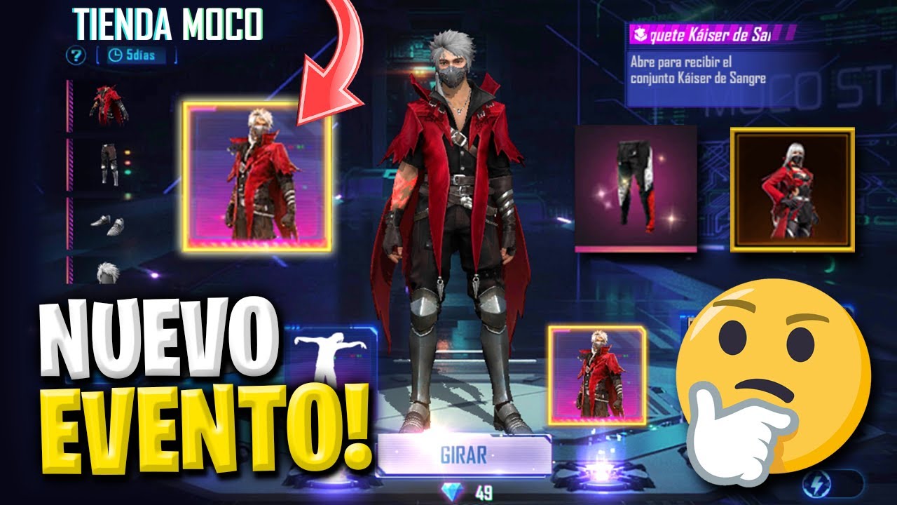 se filtra la nueva tienda moco de free fire max recompensas servidores y mas